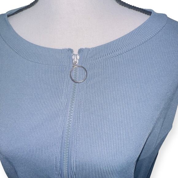 Blue-Grey Long Sleeve Shirt - Picture 2 of 5